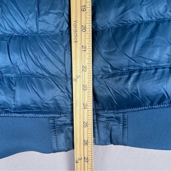 Lululemon Get Up Get Down Goose Down Puffer Jacket Mens Medium Metallic Blue - Picture 10 of 12